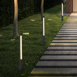 Modern Square Bollard Landscape Light – IP65 Outdoor LED Path Lighting