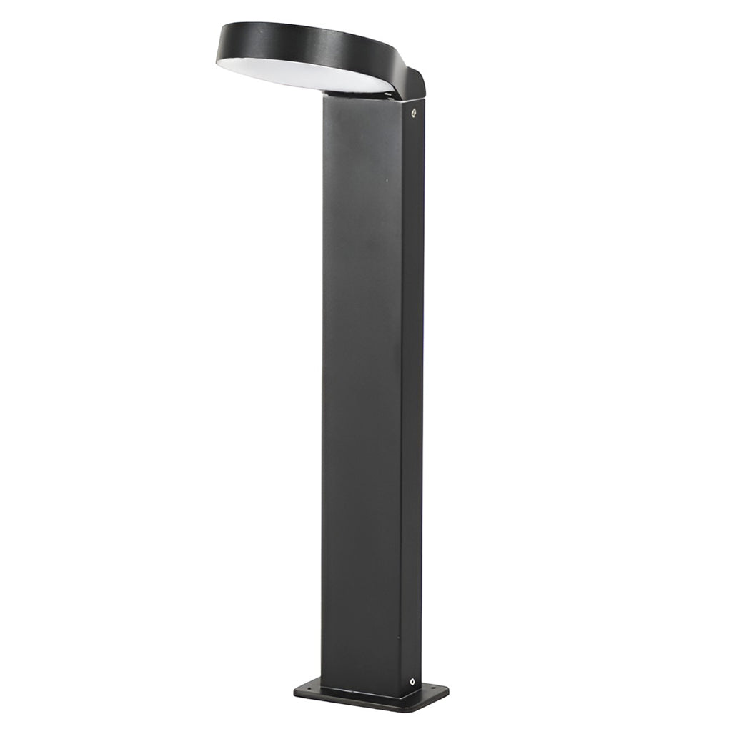 Lumina Bollard Landscape Light with LED Ring – Modern Outdoor Path Lighting