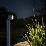 Minimalist LED Garden Bollard Light with Warm Glow