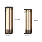 Modern Stainless Steel Bollard Path Light with Solar Option