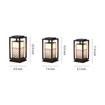 Modern Bollard Landscape Lights Waterproof LED Pathway Lamps