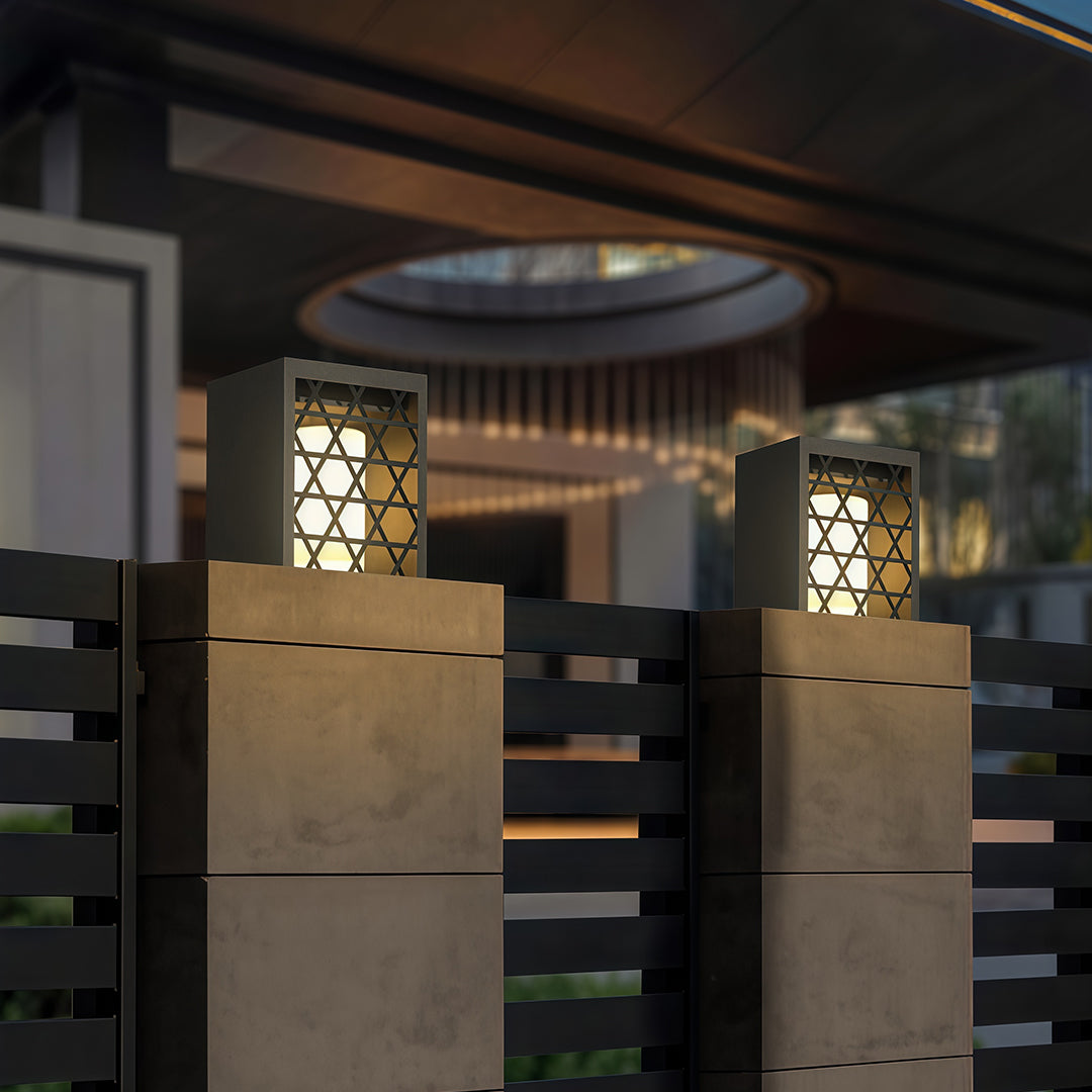 Modern Bollard Landscape Light | Stainless Steel LED Path Lamp