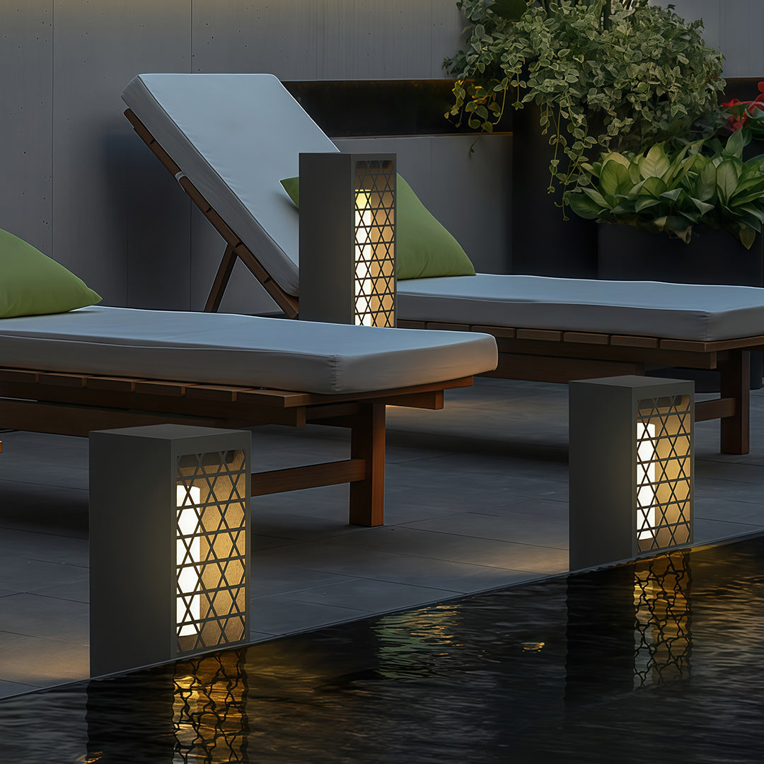 Modern Bollard Landscape Light | Stainless Steel LED Path Lamp