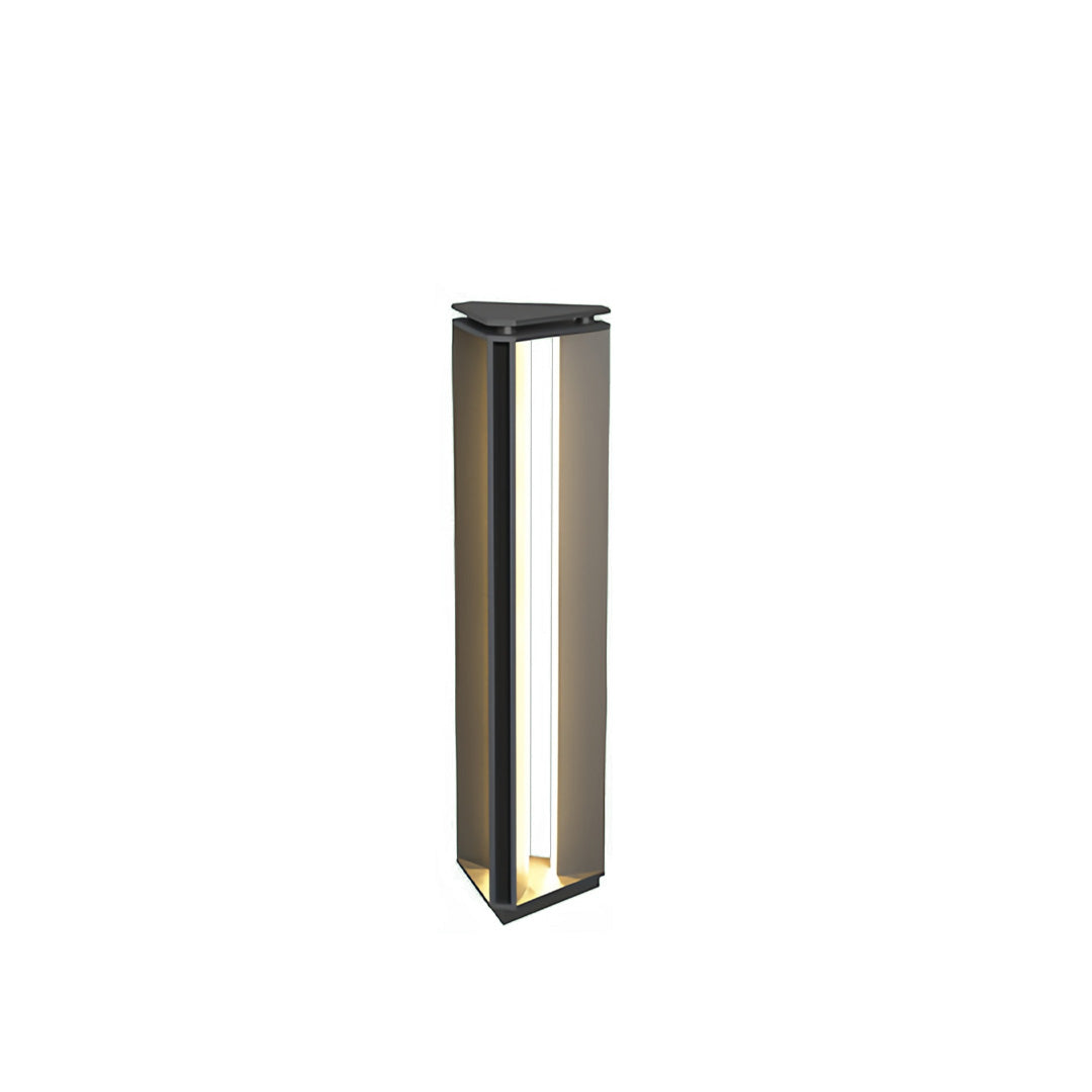 Minimalist Stainless Steel Bollard Light for Modern Outdoor Spaces