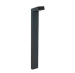 Modern Black Aluminum Bollard Path Light for Garden Walkways