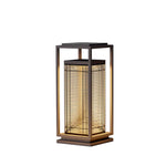 Modern Bollard Pathway Light | Black Aluminum Outdoor Landscape Lighting