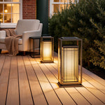 Modern Bollard Pathway Light | Black Aluminum Outdoor Landscape Lighting