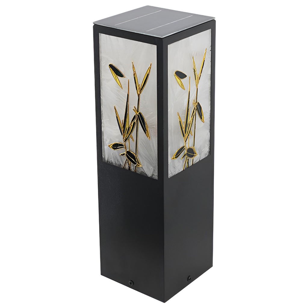 Modern Square LED Bollard Pathway Lights – Sculptural Outdoor Landscape Lighting