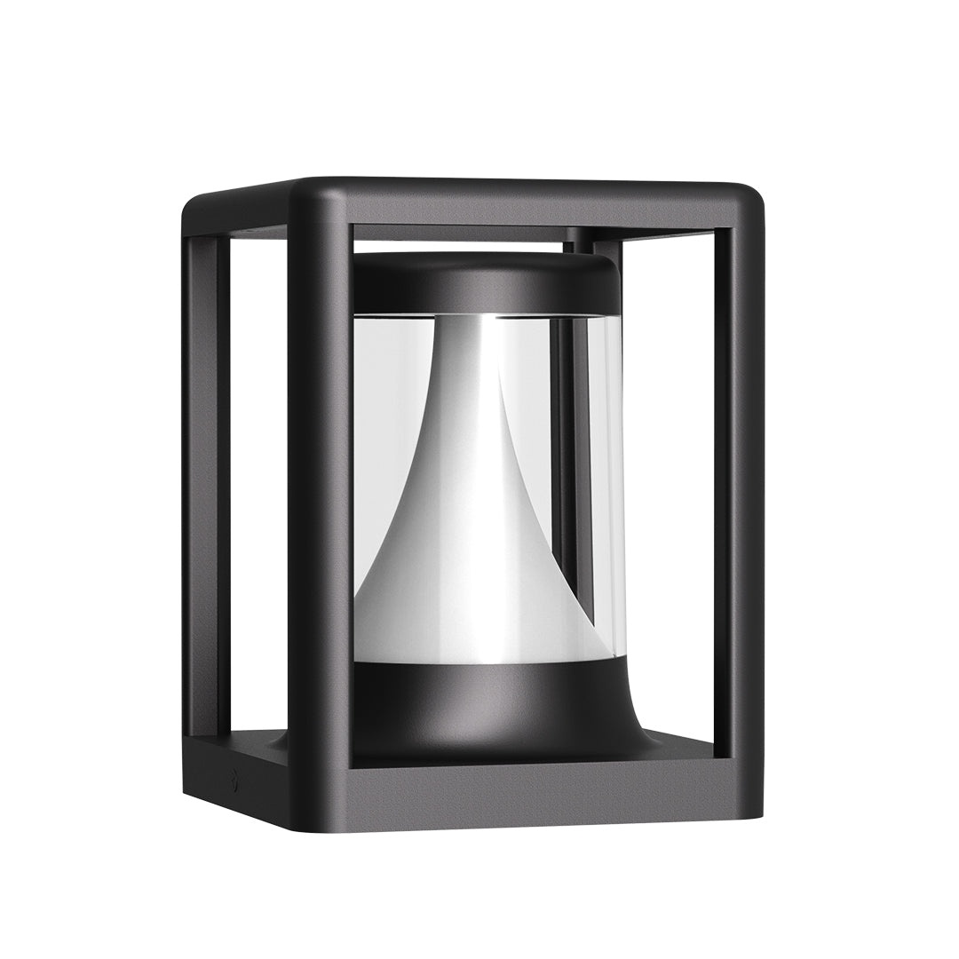 Nordic Minimalist LED Bollard Lights for Garden Paths and Courtyards