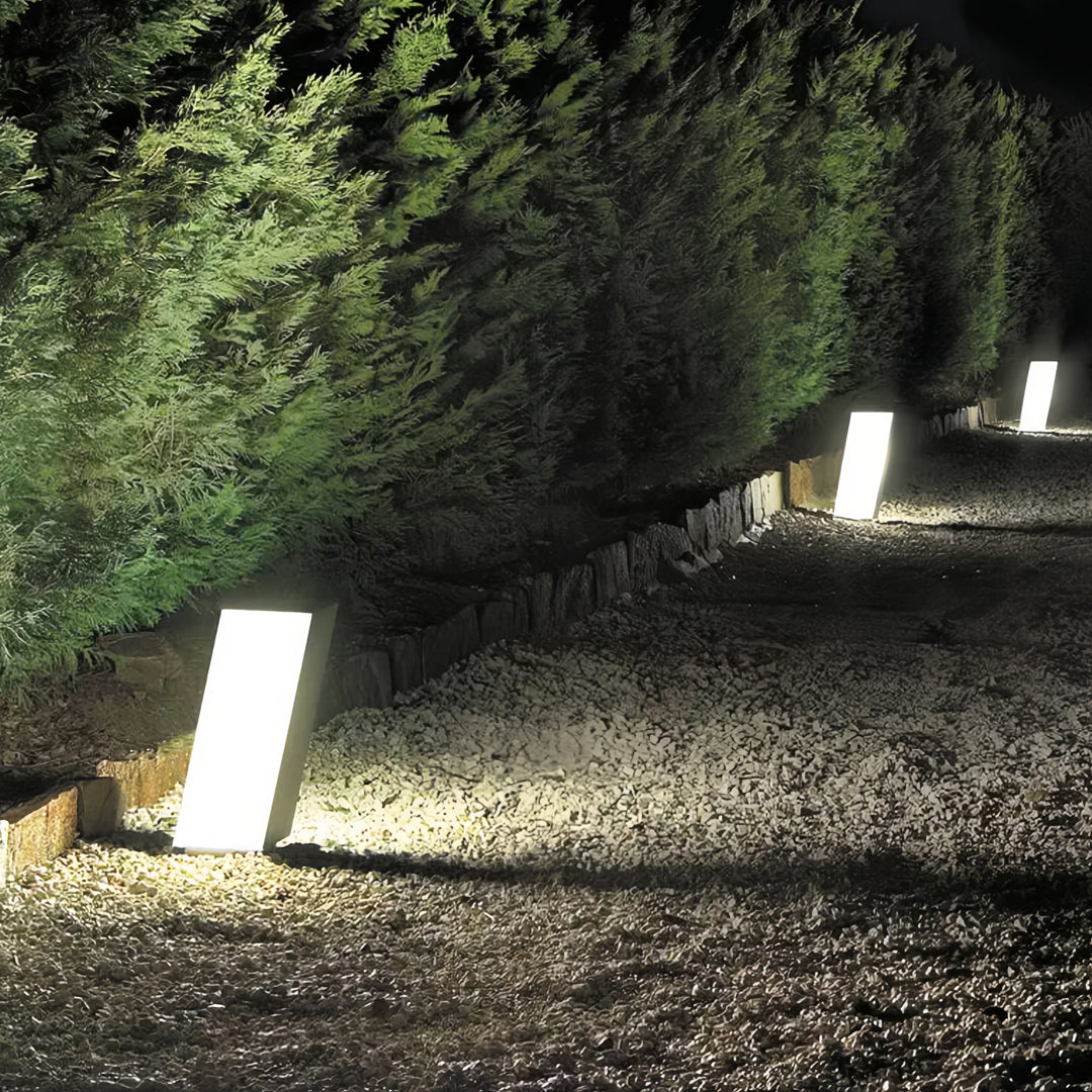 Geometric LED Bollard Light | IP65 Waterproof Outdoor Sculptural Lamp