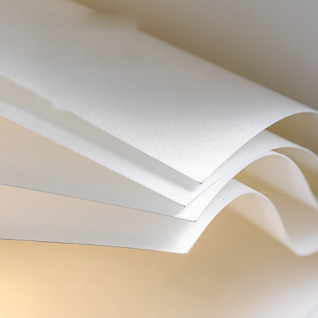 Modern Book Pendant Light with Fabric Shade for Study and Office