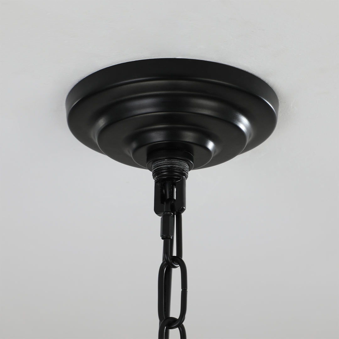 Industrial Vintage Iron Pendant Light with Adjustable Chain