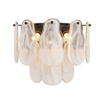 Art Deco French Glass Wall Sconce in Copper, Nickel, or Black