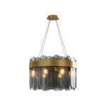 Lumina Glass Chandelier — Modern Luxury Pendant for Dining & Living Spaces