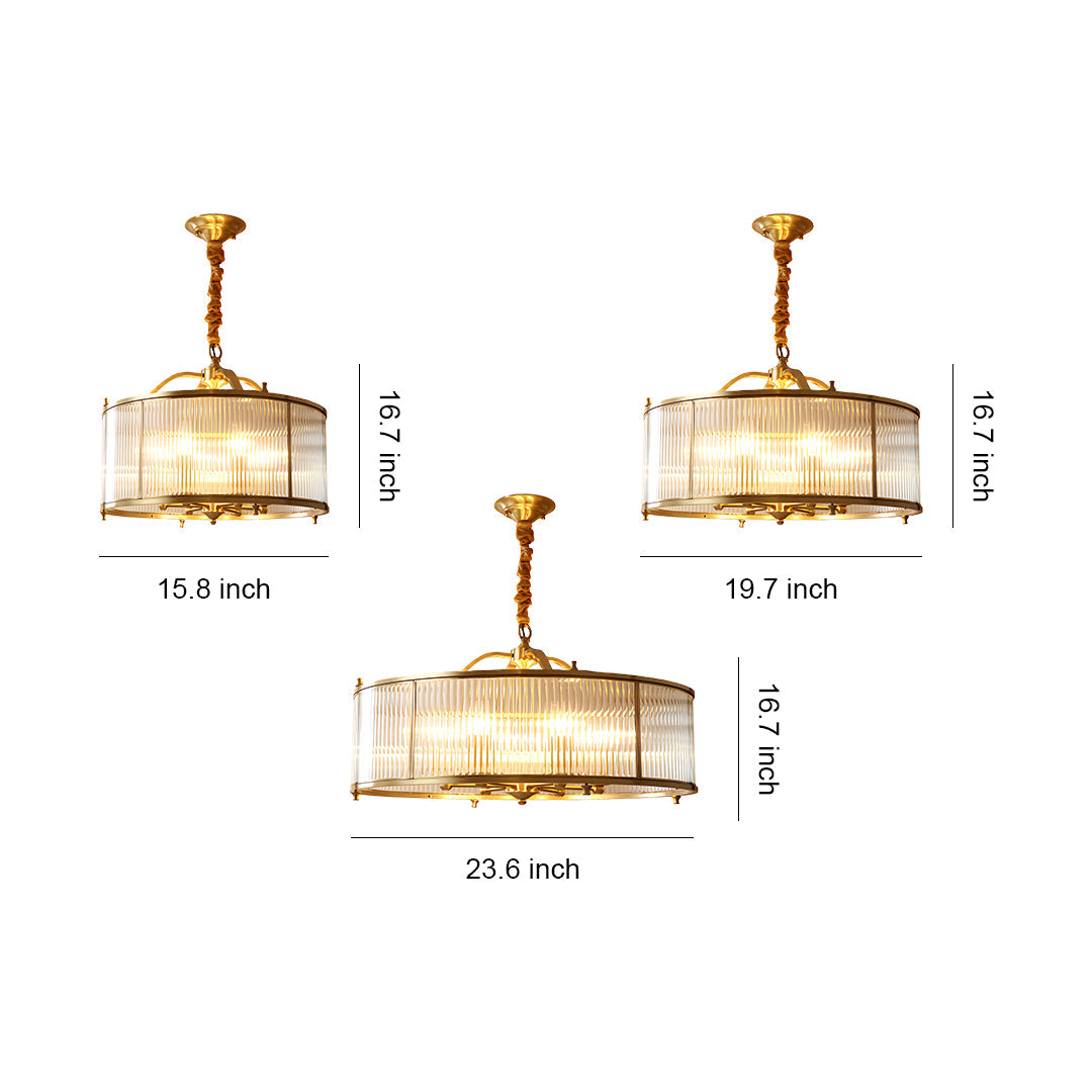 Artisan Brass Semi Flush Mount Ceiling Light with Glass Shade