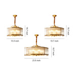Artisan Brass Semi Flush Mount Ceiling Light with Glass Shade