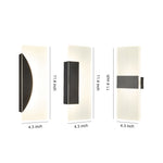 Modern Brass LED Wall Sconce Minimalist Luxury Bedroom Lighting