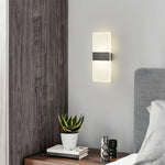 Modern Brass LED Wall Sconce Minimalist Luxury Bedroom Lighting
