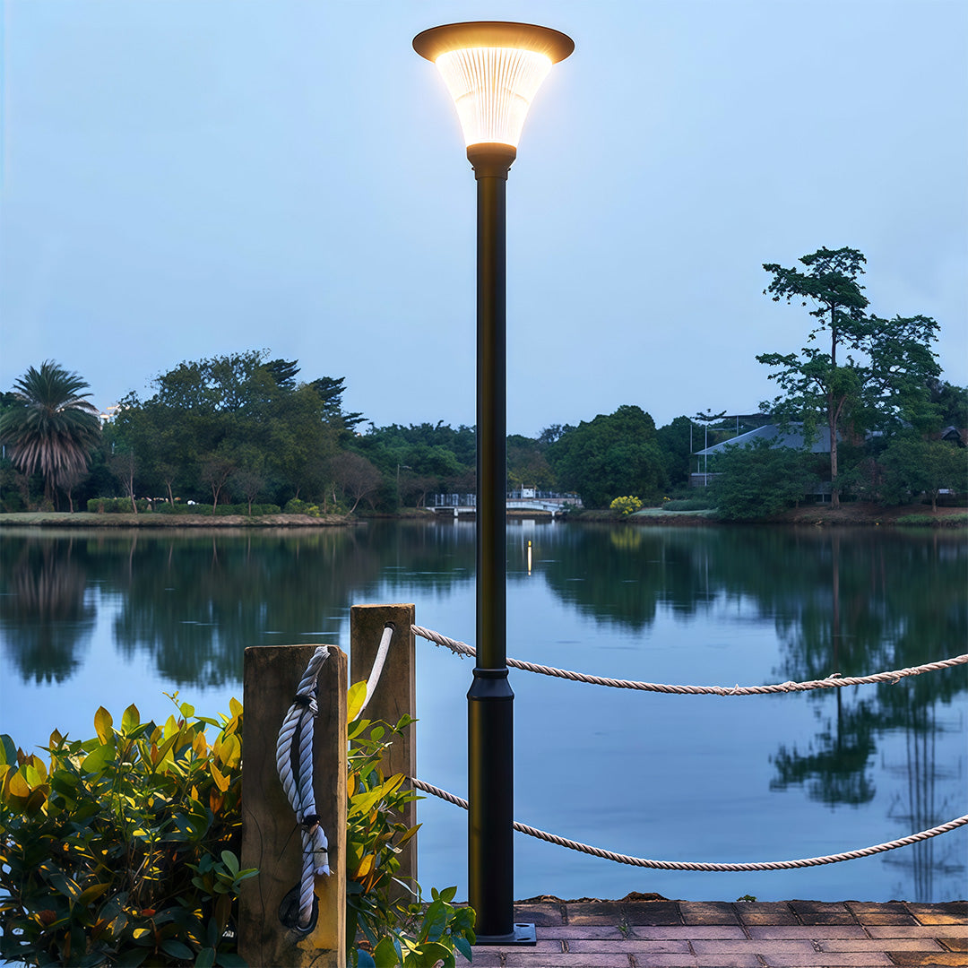 Aurora LED Bollard Light for Pathways and Courtyards