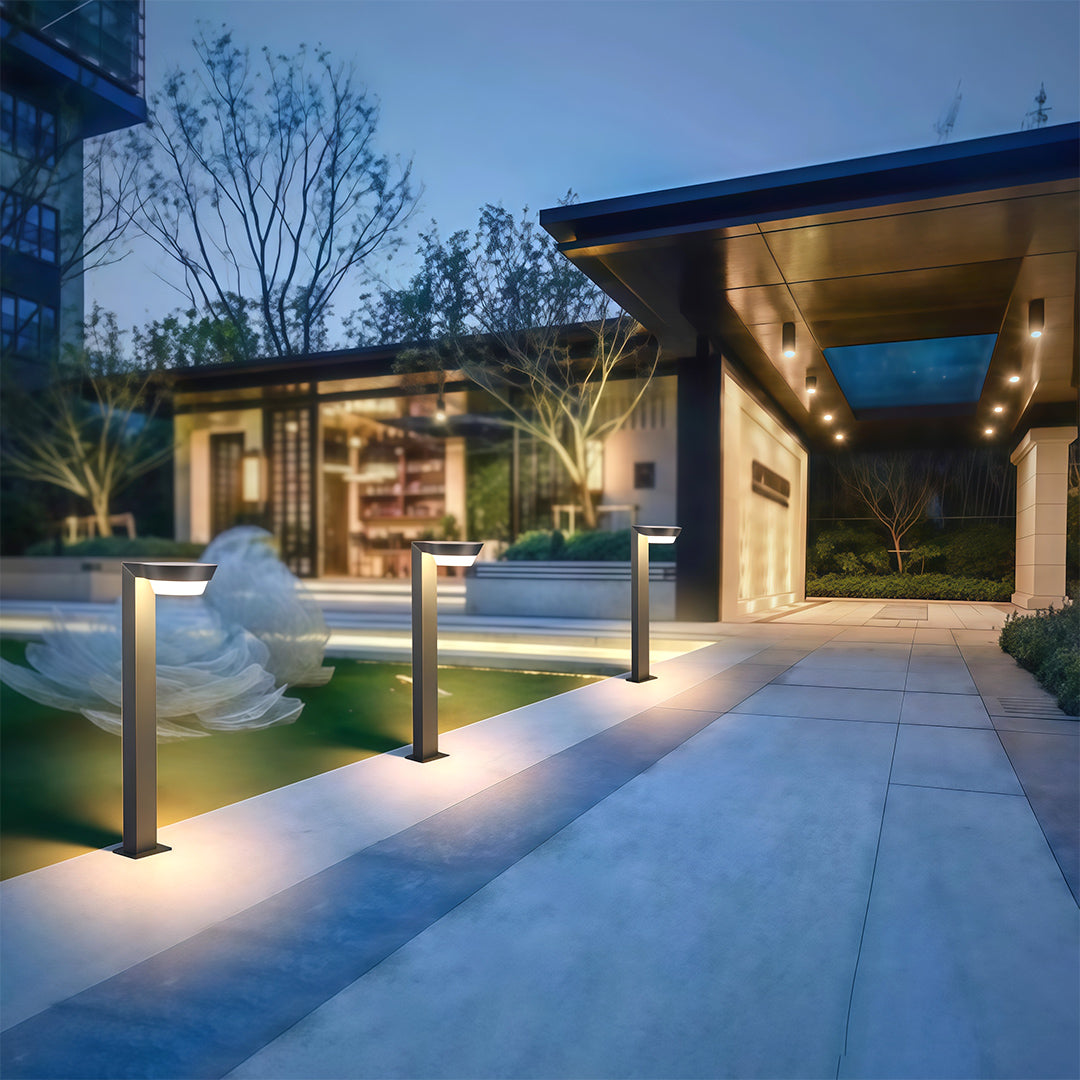 Modern Aluminum LED Path Light for Outdoor Walkways and Courtyards