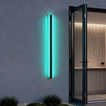 Luma Linear RGB LED Outdoor Wall Light in Stainless Steel
