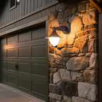 Vintage LED Outdoor Wall Sconce in Coffee Finish