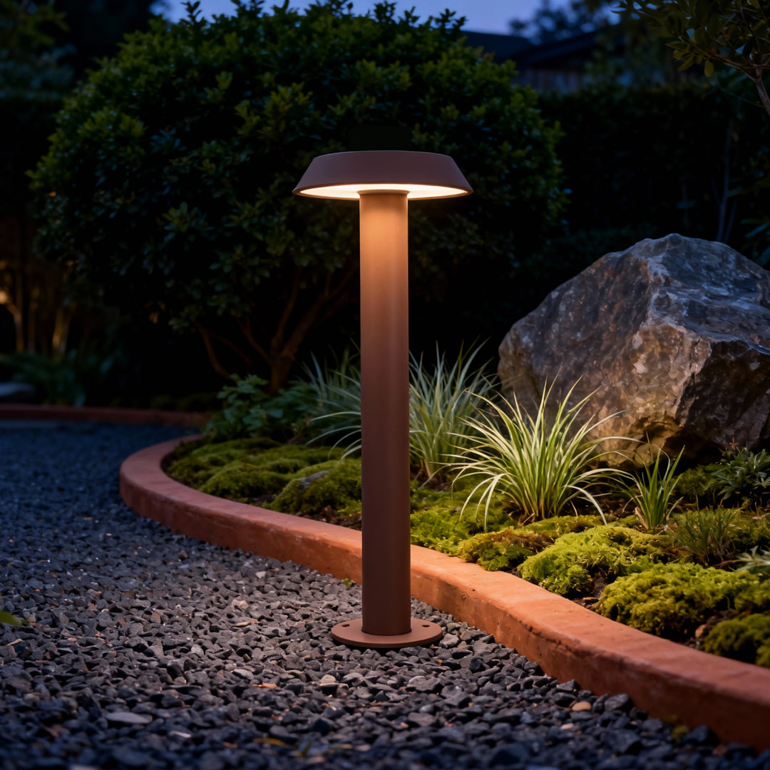 Lumina Path LED Bollard Light – Modern Aluminum Outdoor Landscape Lighting