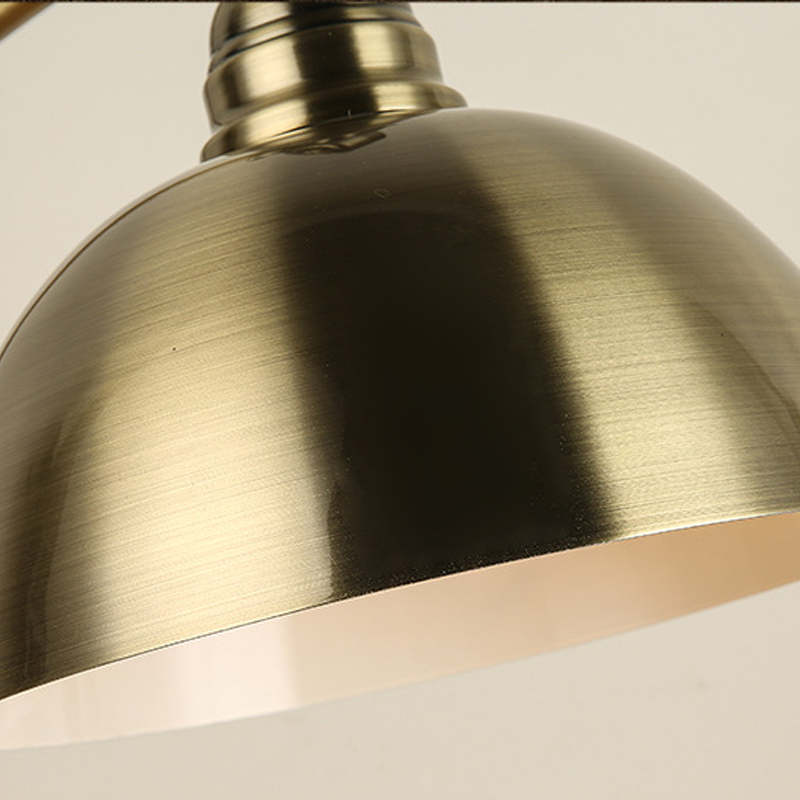 Sculptural Bronze Gooseneck Desk Lamp with Dimmable LED