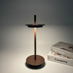 Aria Portable LED Table Lamp – Modern Cordless Metal Buffet Lamp with Dimmable Light
