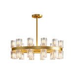 American Copper Crystal Chandelier, Modern Luxury Ceiling Light