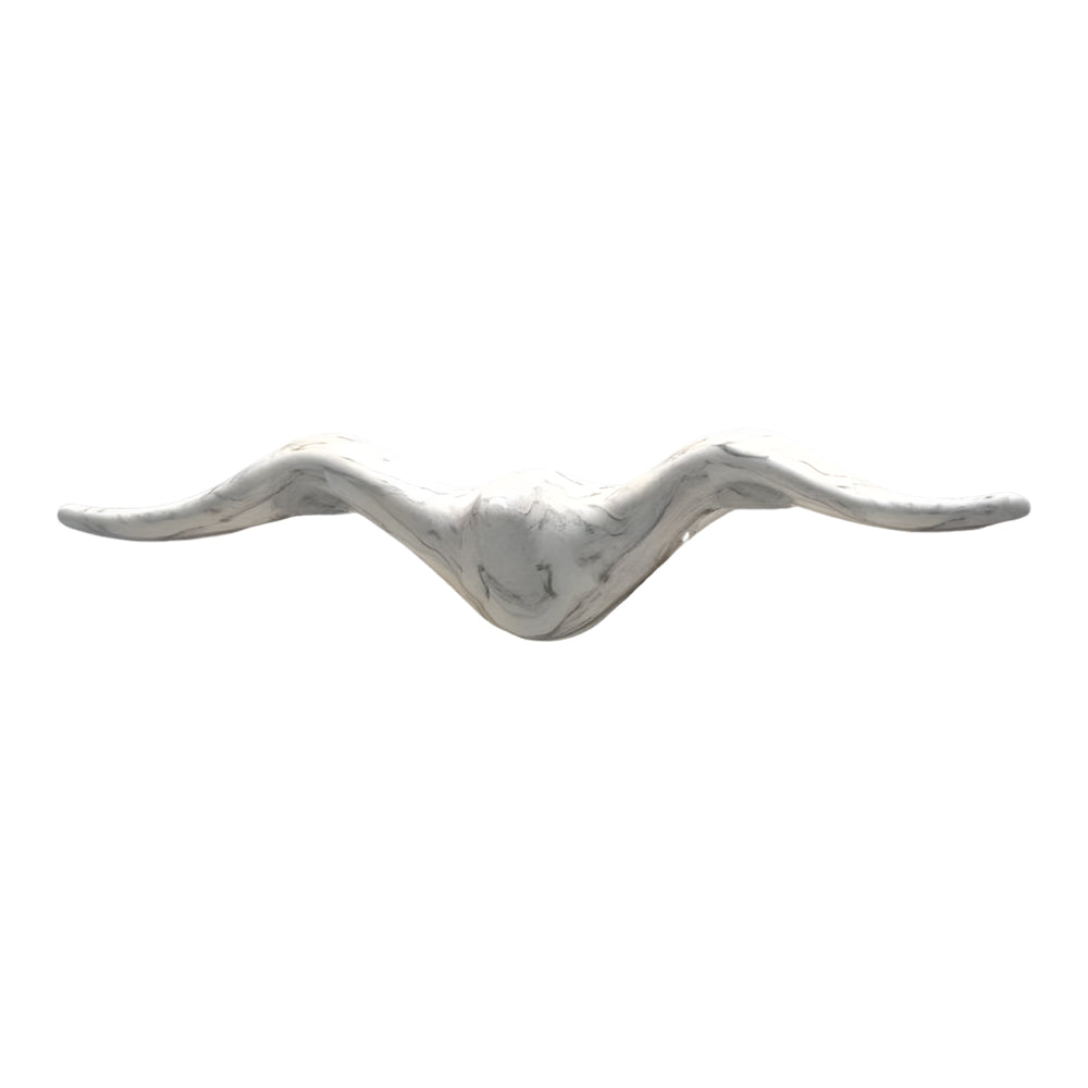 Aurelia Seagull Outdoor Wall Sconce in Matte Black or White