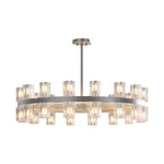 American Copper Crystal Chandelier, Modern Luxury Ceiling Light