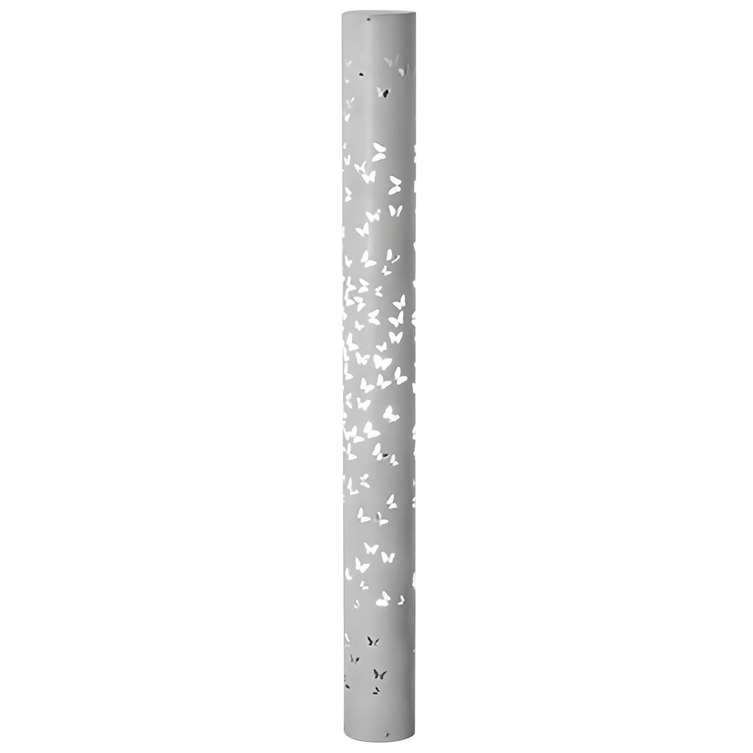 Butterfly Projection Floor Lamp – Modern Decorative Column Light