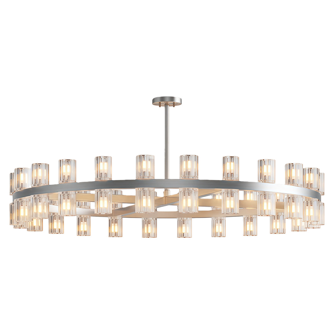 American Copper Crystal Chandelier, Modern Luxury Ceiling Light
