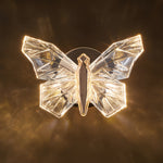 Butterfly Wall Sconce – Modern Gold LED Art Deco Lighting