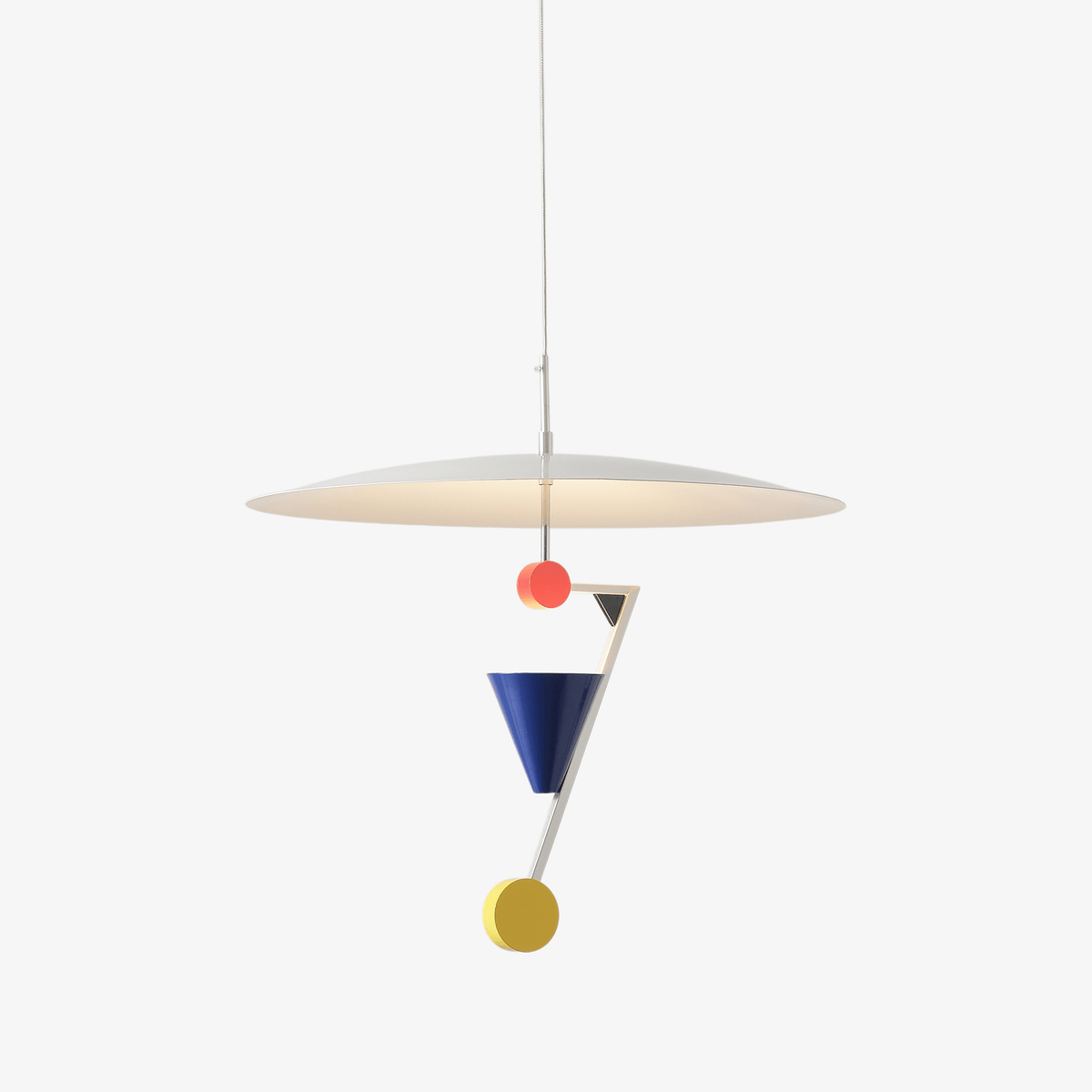 Kinetic Pendant Light – Modern Art Deco Sculptural LED Chandelier