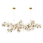 Selene Droplet Chandelier – Hand-Blown Murano Glass Pendant Light