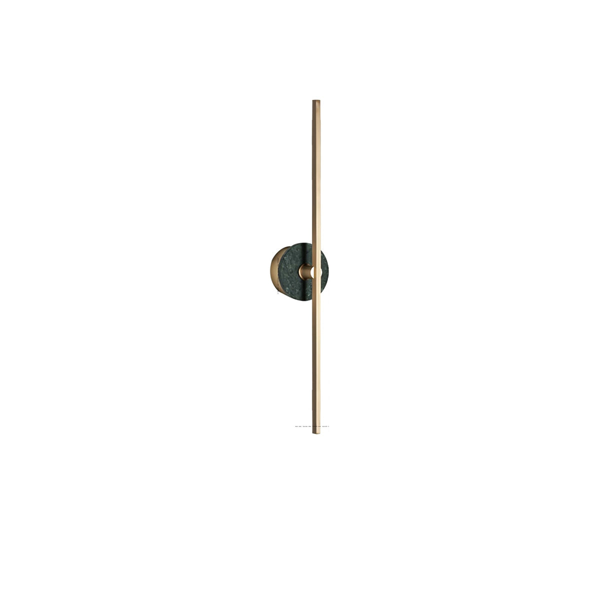 Zylaro Stone Wall Light – Brushed Brass & Marble LED Sconce