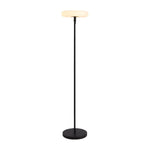 Halo Solar Floor Lamp – Modern Minimalist Outdoor Lighting with Adjustable Height