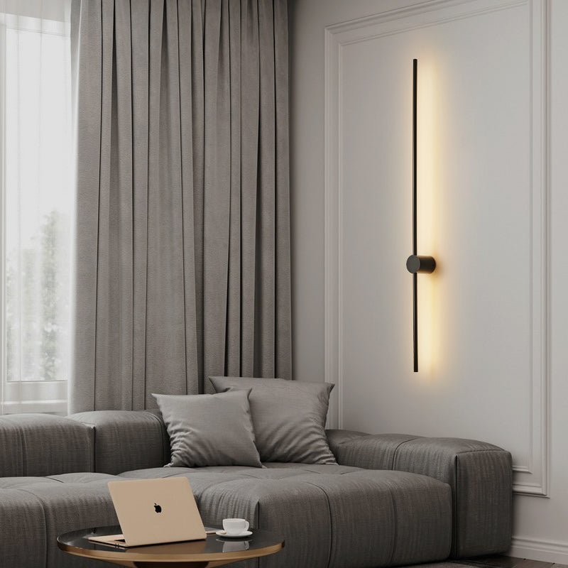 Luma Rod Portable Rechargeable Wall Sconce – Cordless Brass LED Light