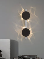 Lumin Wave Duo Wall Sconce – Modern LED Wall Lamp for Bedroom & Living Room