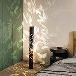 Butterfly Projection Floor Lamp – Modern Decorative Column Light