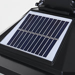 Solar-Powered Retro Post Light in Die-Cast Aluminum for Garden Paths