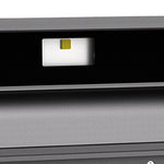 Nordic Minimalist Outdoor Up and Down Wall Light in Black Aluminum