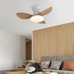 Modern 3-Blade Ceiling Fan with Dimmable LED Light and Remote