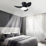 Modern 3-Blade Ceiling Fan with Dimmable LED Light and Remote