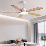 Aurelia Five-Light Ceiling Fan with LED Illumination – Nordic Minimalist Design