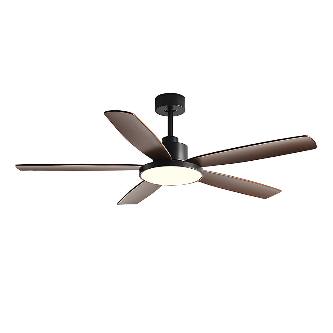 Aurelia Five-Light Ceiling Fan with LED Illumination – Nordic Minimalist Design