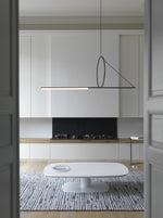 Cercle Trait Linear LED Pendant Light for Kitchen Island and Dining Room