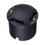 Minimalist Side-Lit Outdoor Well Lights – 3000K Warm LED In-Ground Cylinder